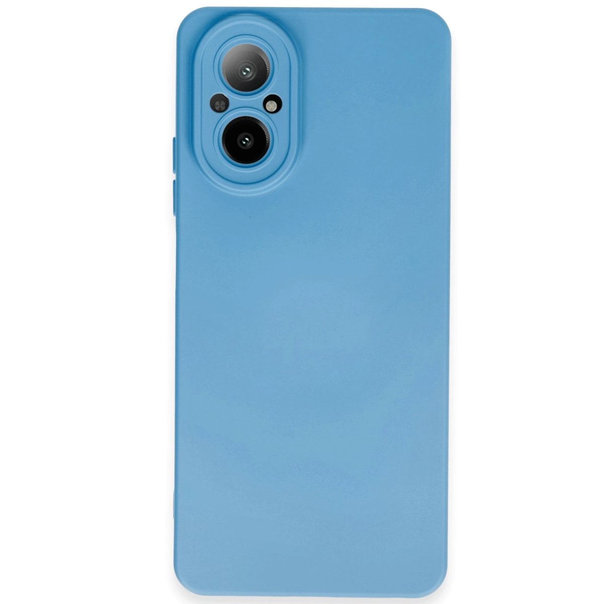 Realme 12 Lite Kılıf Nano İçi Kadife Silikon - Mavi