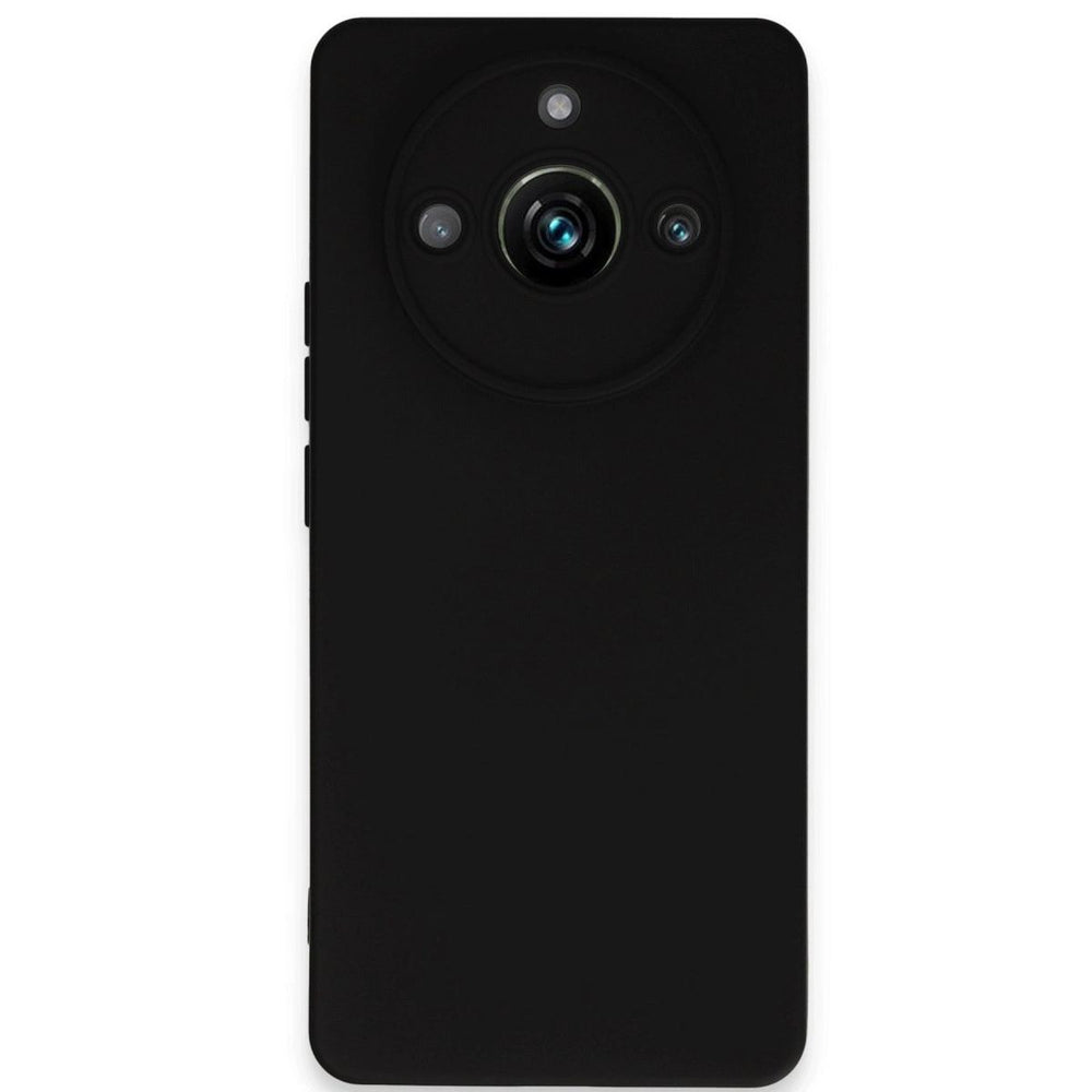 Realme 11 Pro Kılıf Nano İçi Kadife Silikon - Siyah