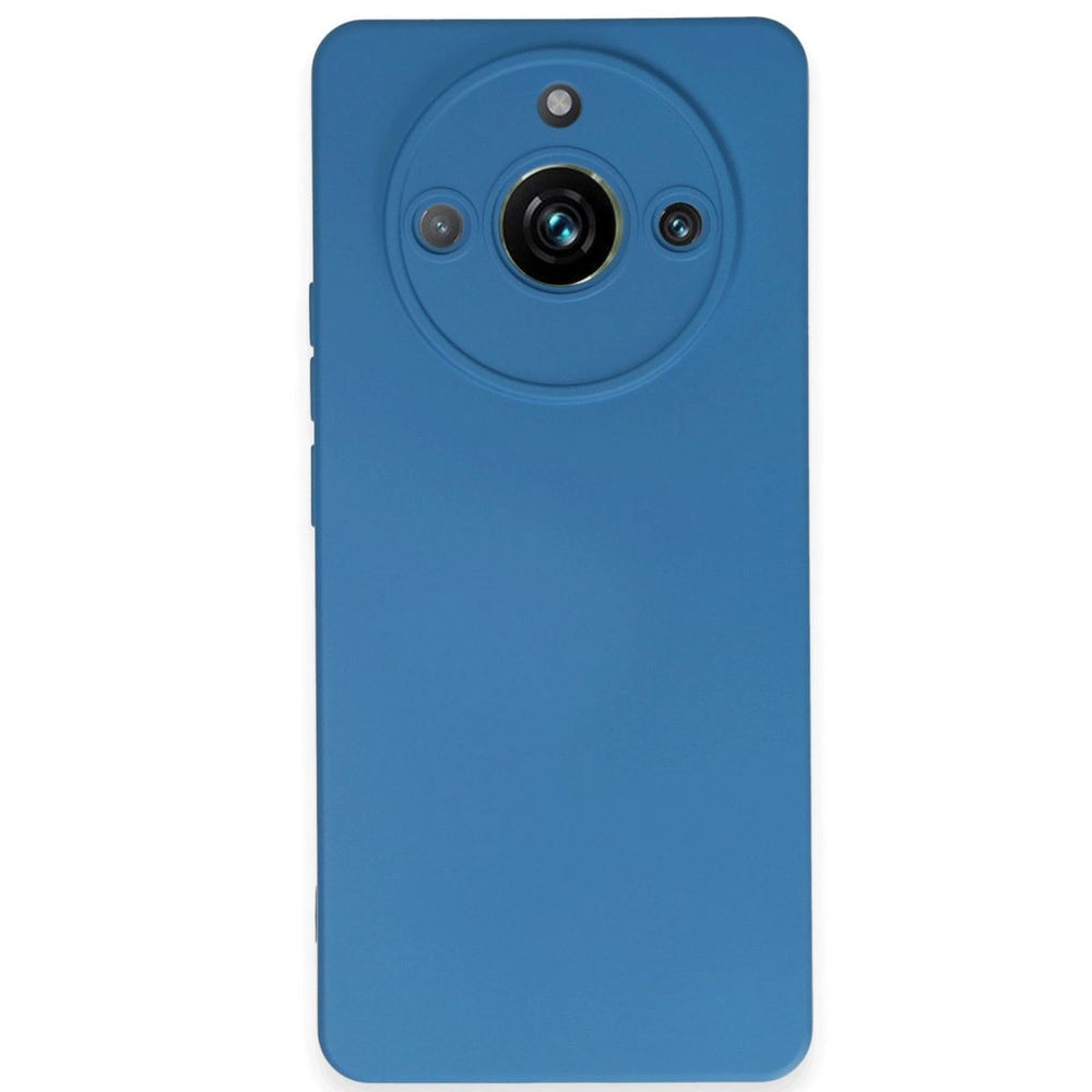 Realme 11 Pro Kılıf Nano İçi Kadife Silikon - Mavi