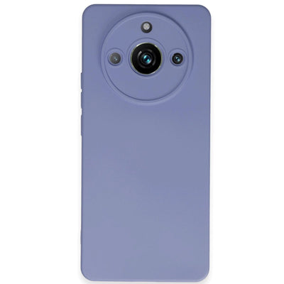 Realme 11 Pro Kılıf Nano İçi Kadife Silikon - Lila