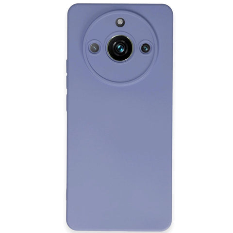 Realme 11 Pro Kılıf Nano İçi Kadife Silikon - Lila