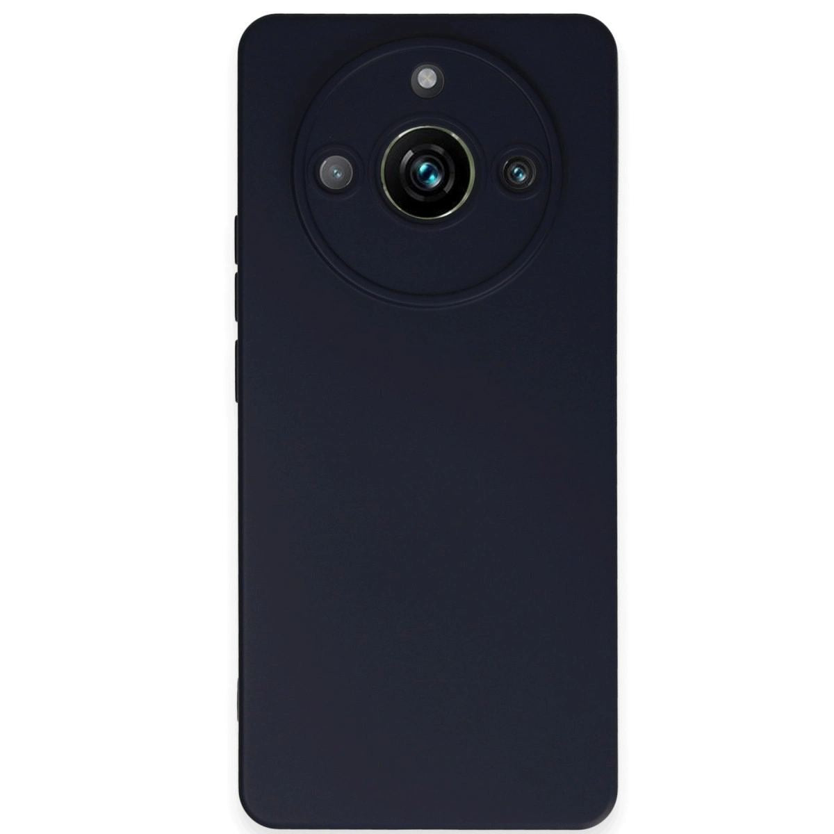Realme 11 Pro Kılıf Nano İçi Kadife Silikon - Lacivert