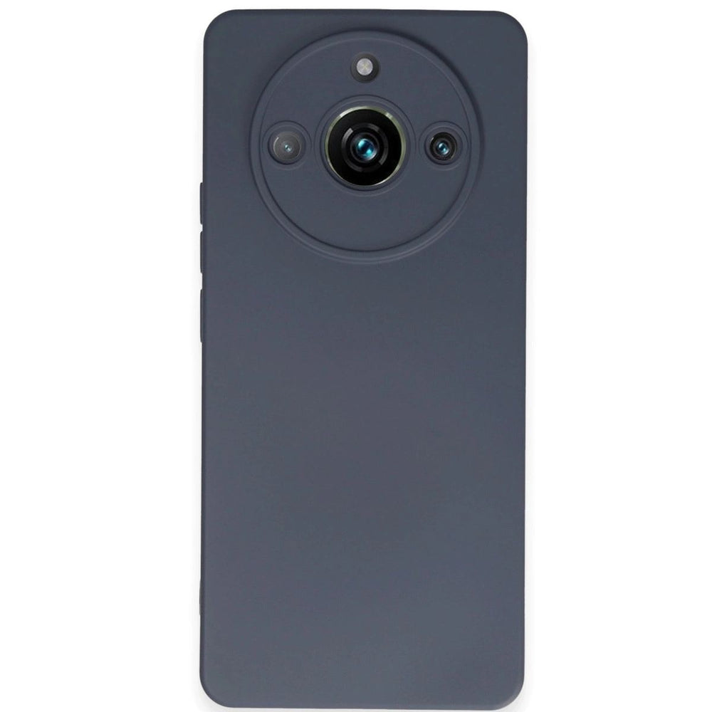 Realme 11 Pro Kılıf Nano İçi Kadife Silikon - Gri