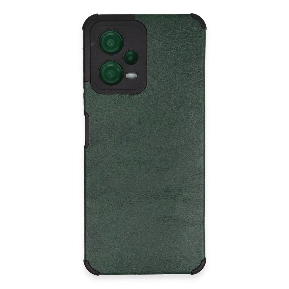 Xiaomi Redmi Note 12 5g Kılıf Loop Deri Silikon - Yeşil
