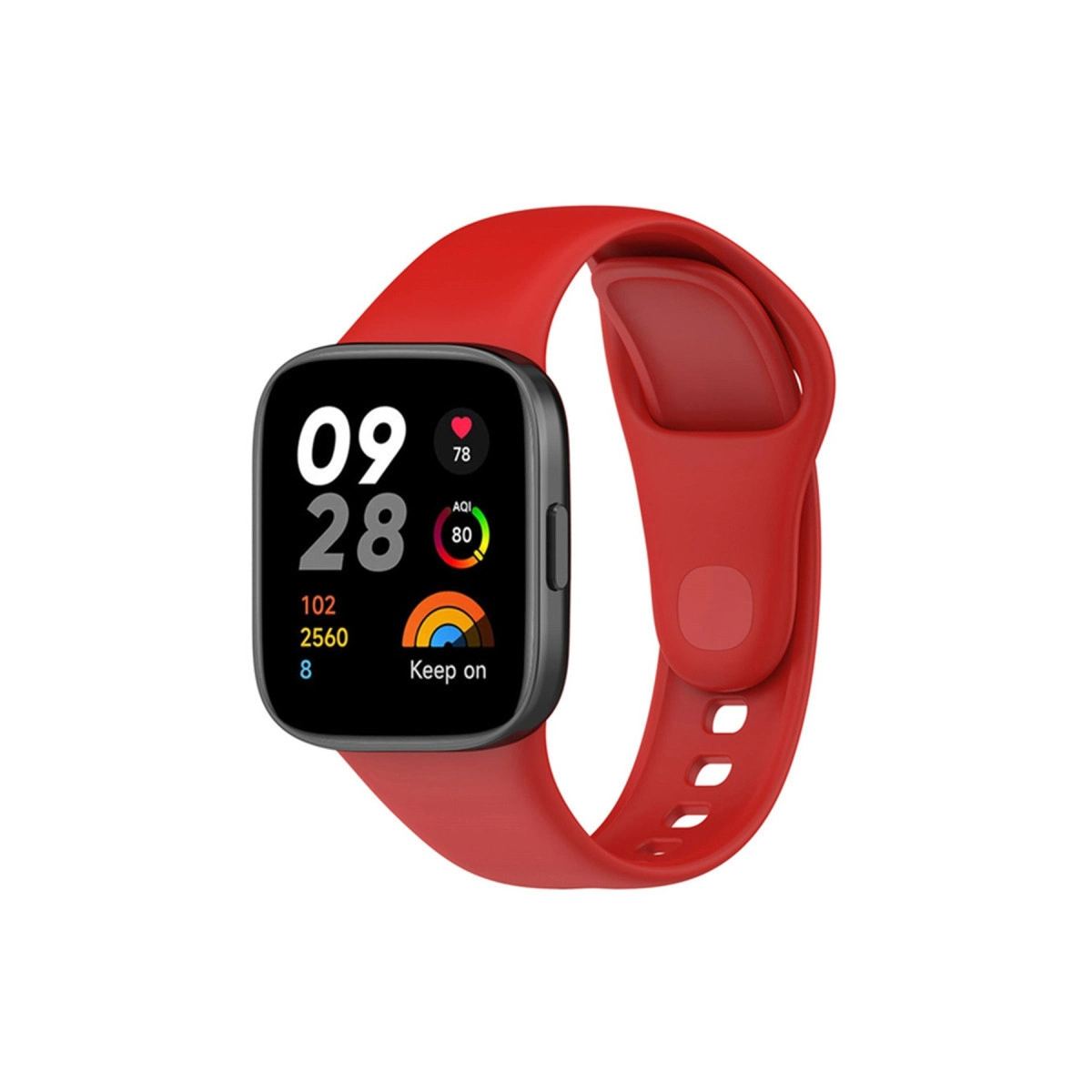 Xiaomi Redmi Watch 3 Klasik Kordon (saat Değildir) - Kırmızı