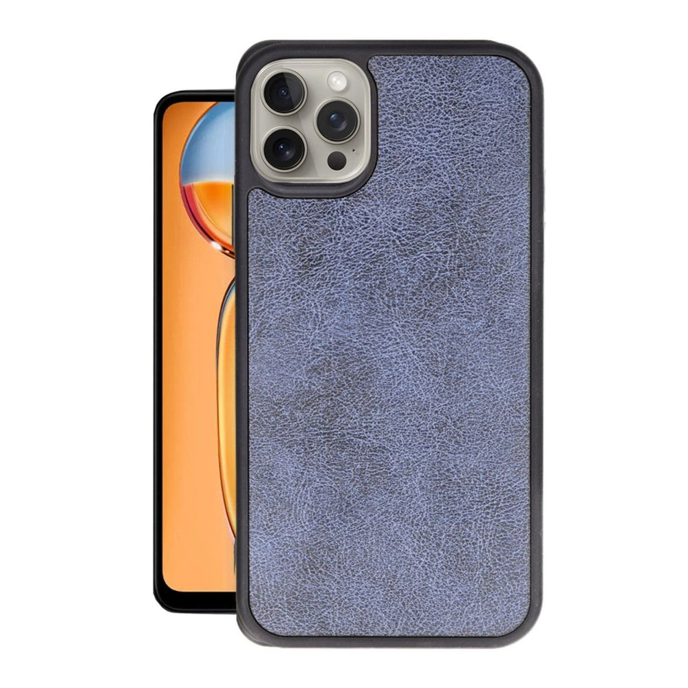 Apple İphone 14 Pro Kılıf Aras Deri Kapak - Lacivert