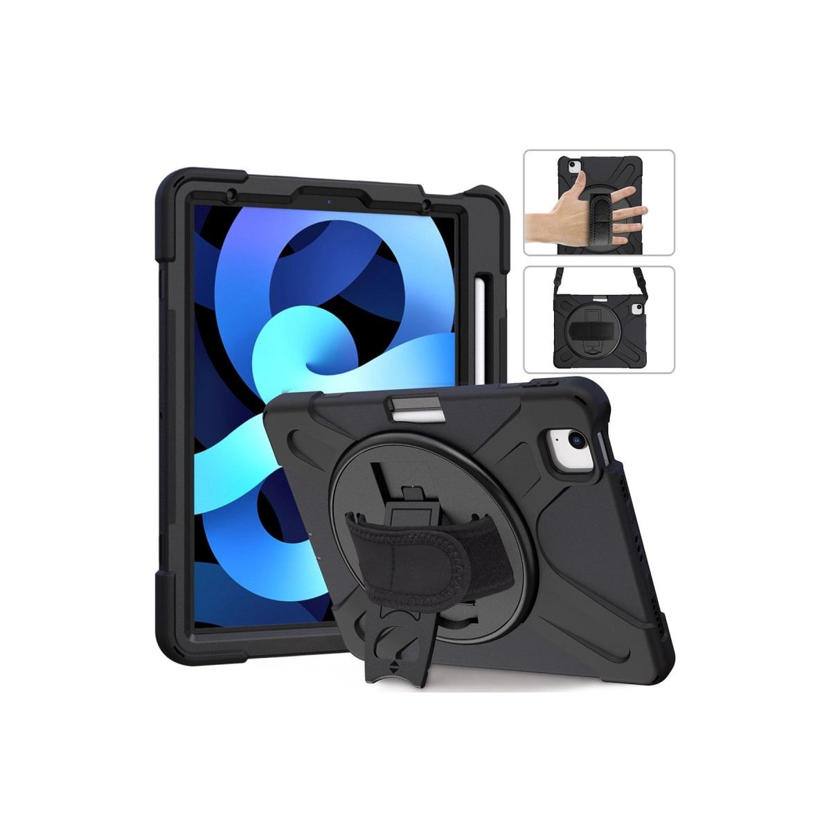 Apple İpad 2022 10.9 (10.nesil) Kılıf Amazing Tablet Kapak - Siyah