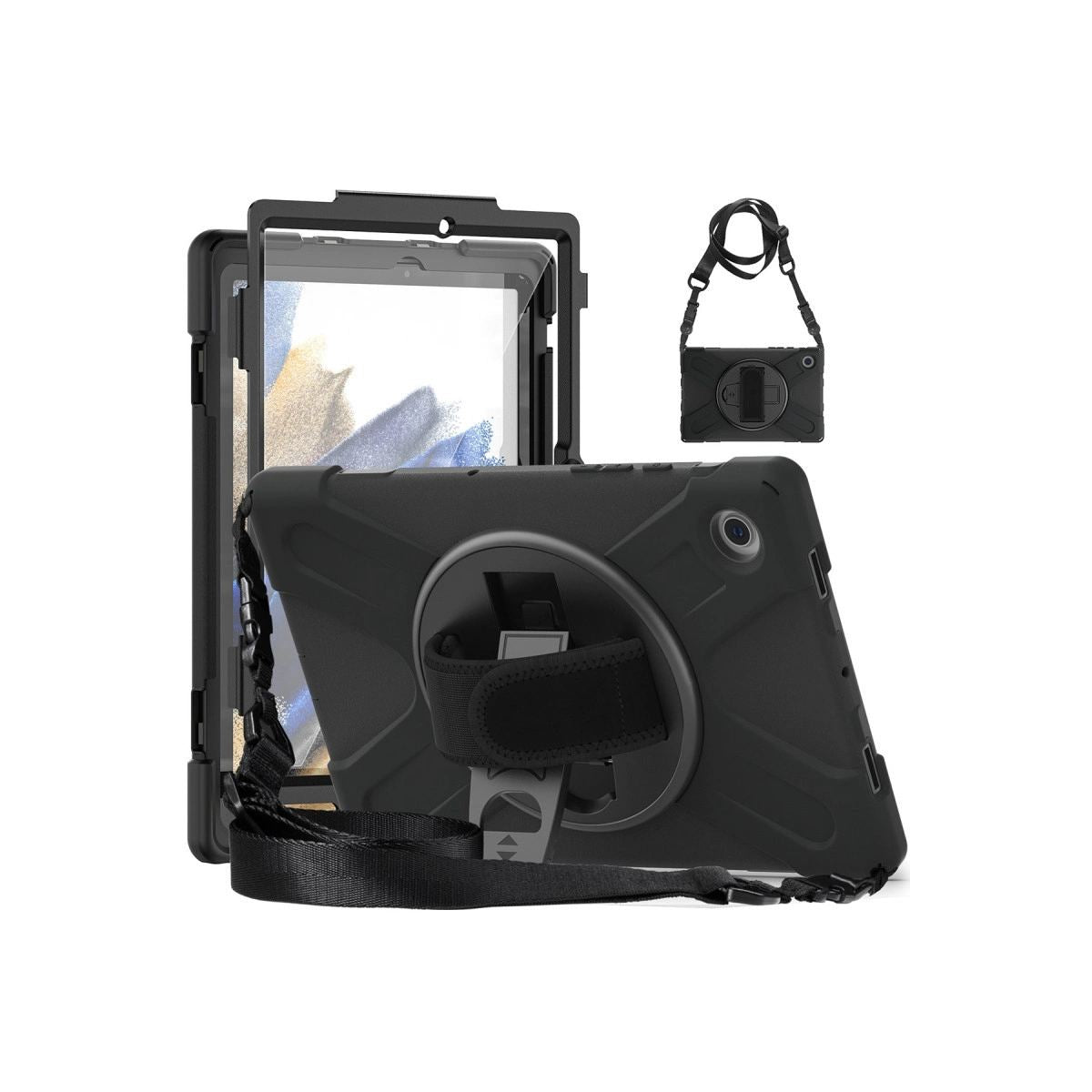 Lenovo Tab M10 Tb328fu Kılıf Amazing Tablet Kapak - Siyah