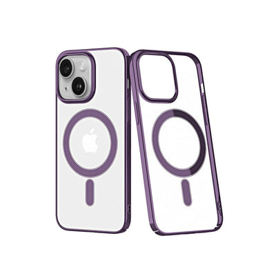 Apple İphone 14 Plus Kılıf Element Magneticsafe Sert Kapak - Mor