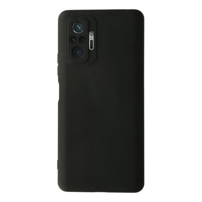 Xiaomi Redmi Note 10 Pro Kılıf Nano İçi Kadife Silikon - Siyah