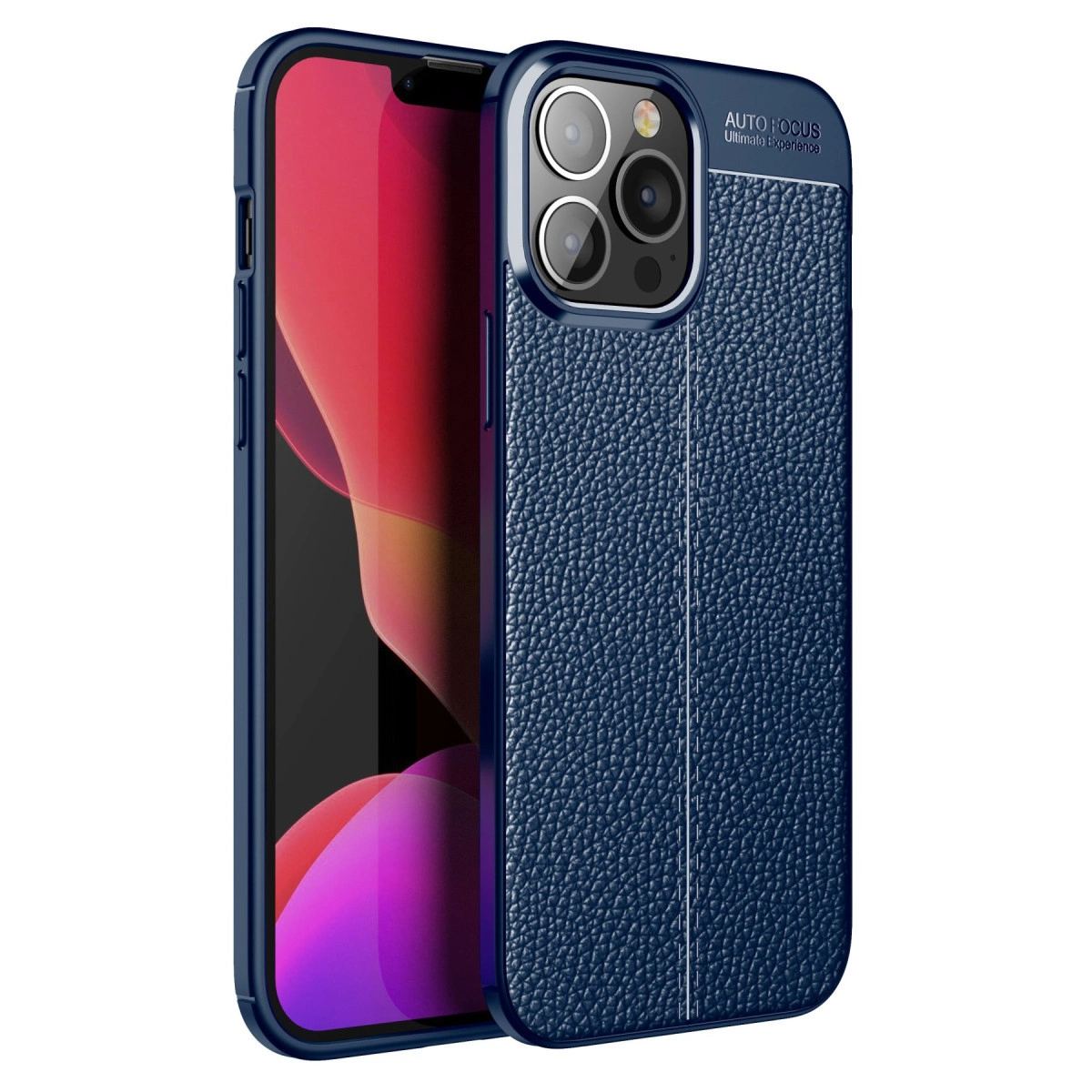 Apple İphone 15 Pro Max Kılıf Auto Focus Kapak - Lacivert