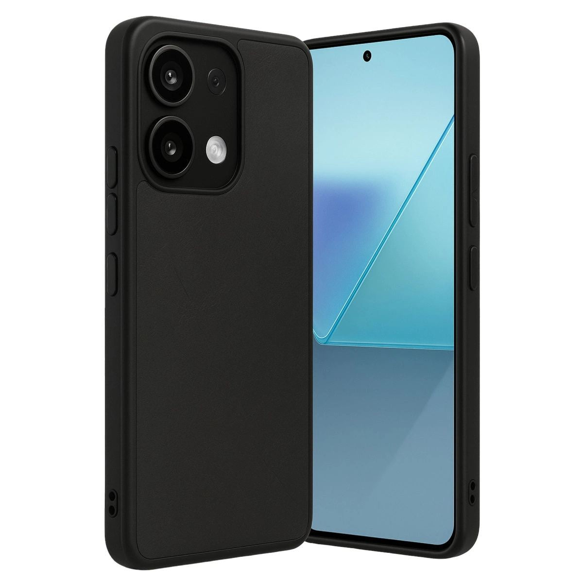 Xiaomi Redmi Note 13 Pro 4g Kılıf Aras Deri Kapak - Siyah