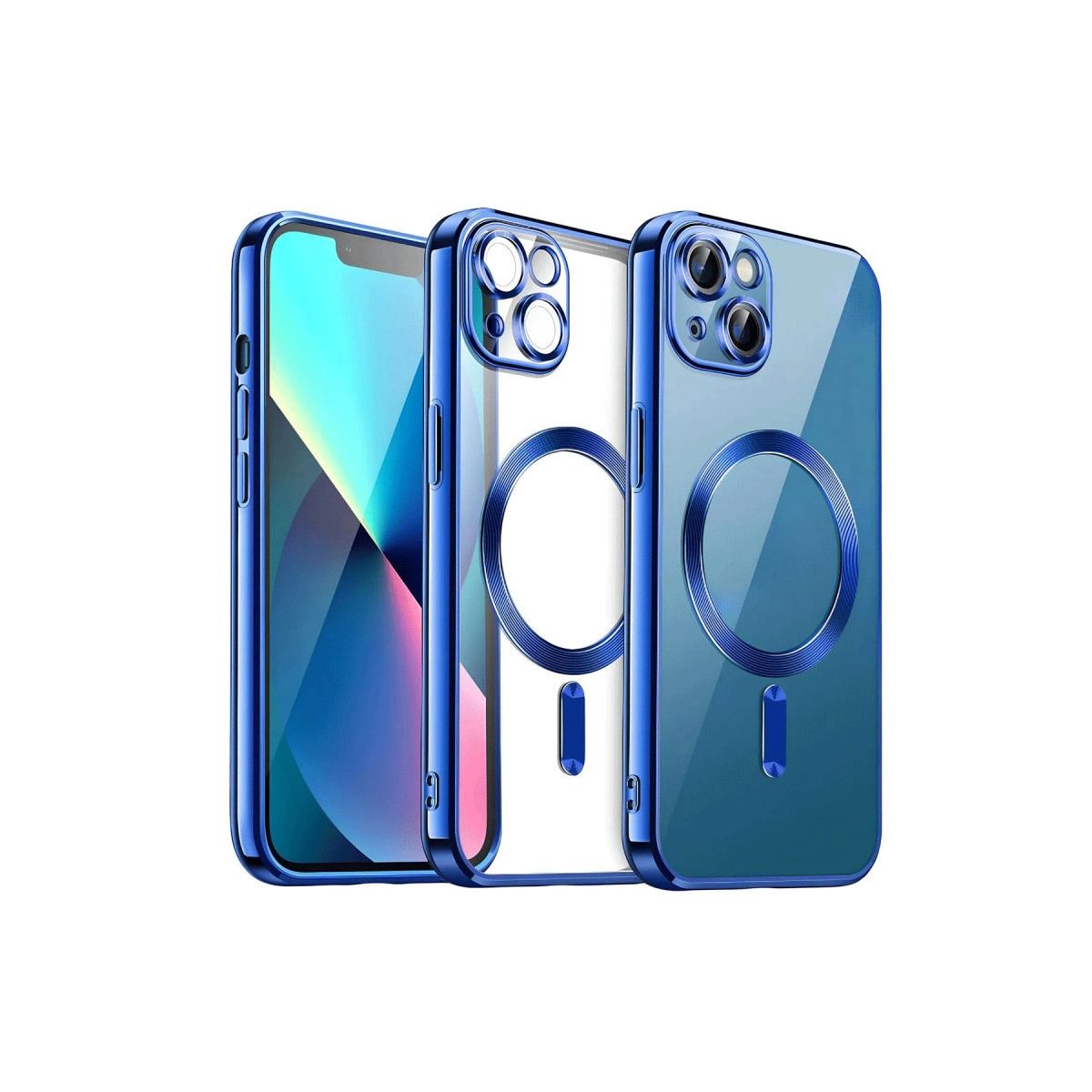 Apple İphone 15 Kılıf Kross Magneticsafe Kapak - Lacivert