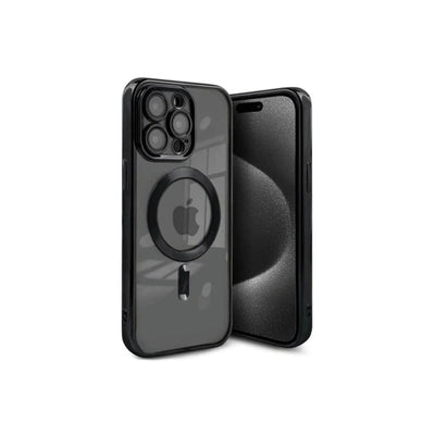 Apple İphone 15 Pro Kılıf Kross Magneticsafe Kapak - Siyah