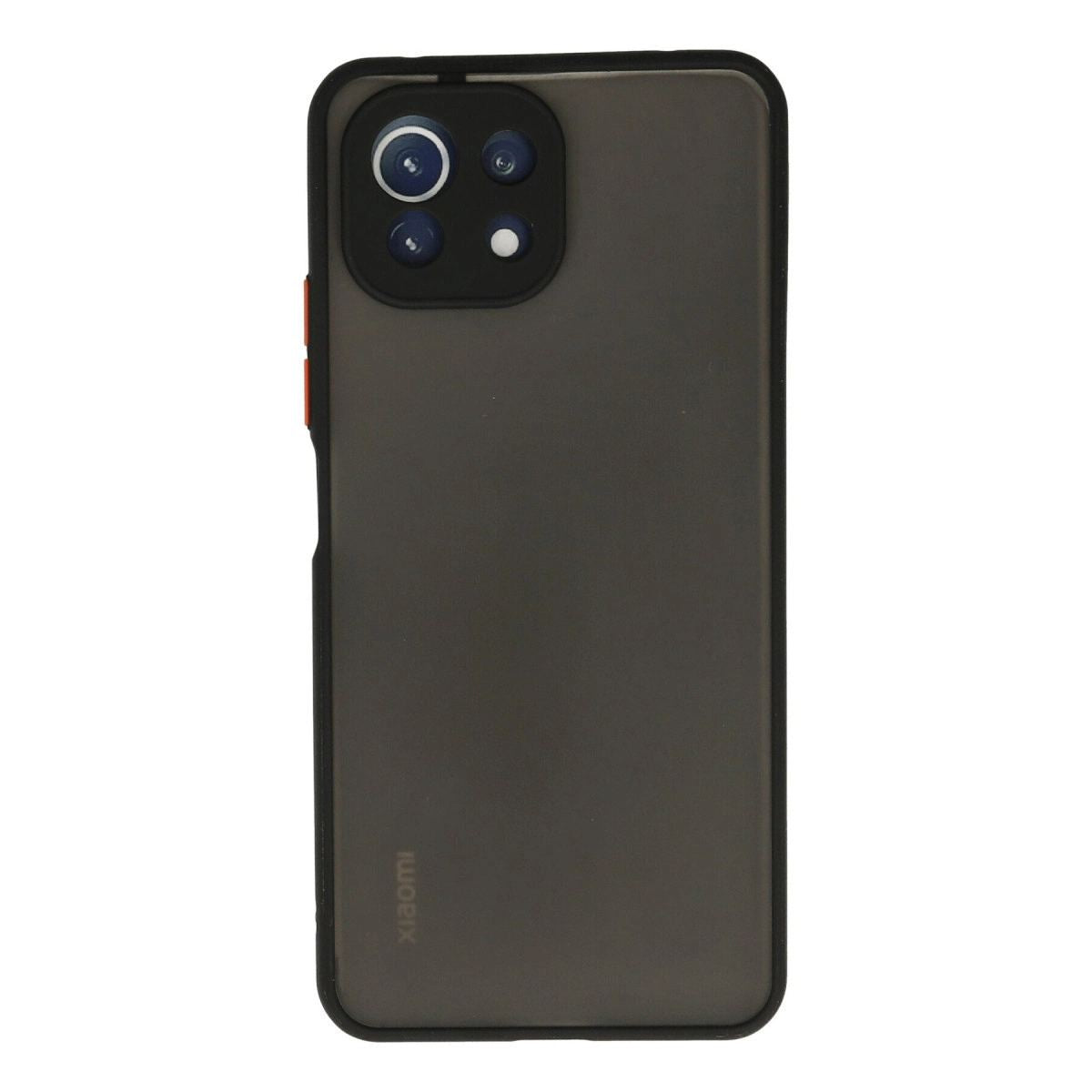Xiaomi Mi 11 Lite Kılıf Montreal Silikon Kapak - Siyah