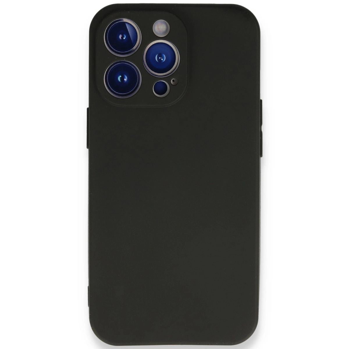 Apple İphone 14 Pro Kılıf First Silikon - Siyah