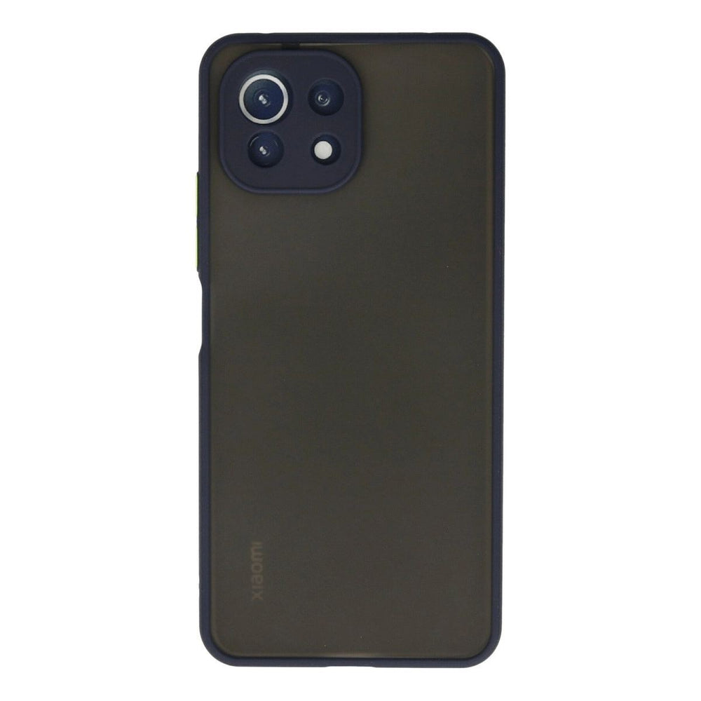 Xiaomi Mi 11 Lite Kılıf Montreal Silikon Kapak - Lacivert