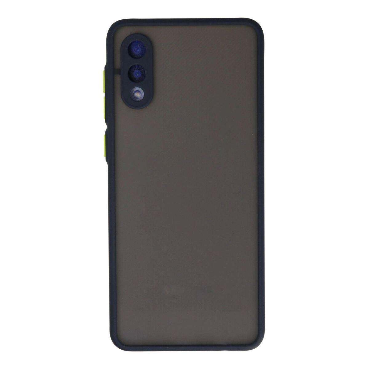Samsung Galaxy A02 Kılıf Montreal Silikon Kapak - Lacivert