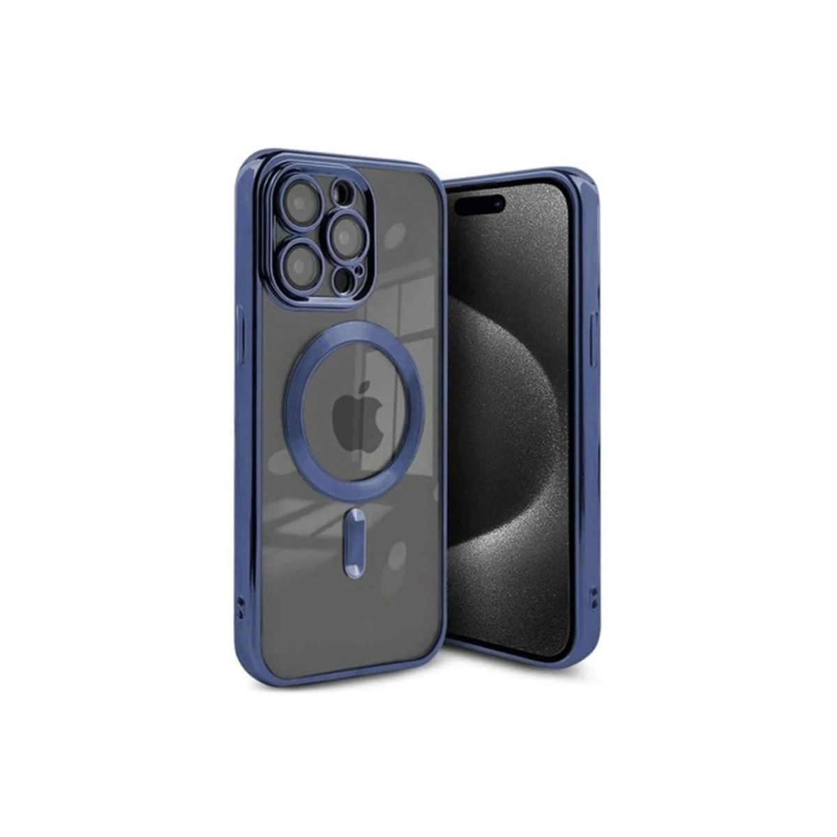 Apple İphone 15 Pro Max Kılıf Kross Magneticsafe Kapak - Lacivert