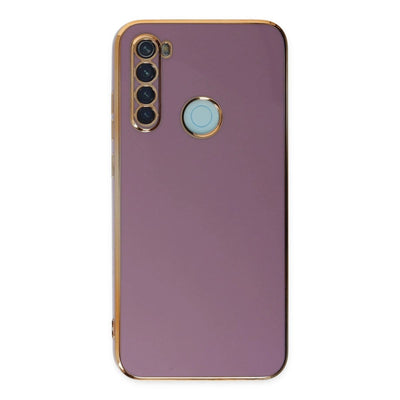Xiaomi Redmi Note 8 Kılıf Volet Silikon - Mor