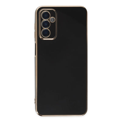 Samsung Galaxy M23 Kılıf Volet Silikon - Siyah