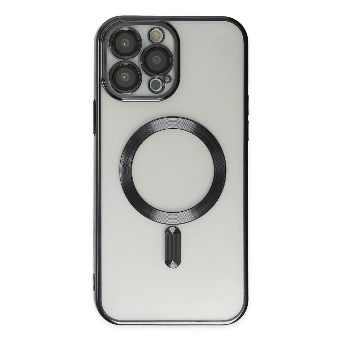 Apple İphone 14 Pro Kılıf Kross Magneticsafe Kapak - Siyah