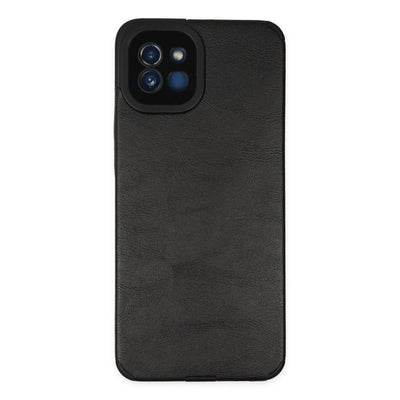 Samsung Galaxy A03 Kılıf Loop Deri Silikon - Siyah