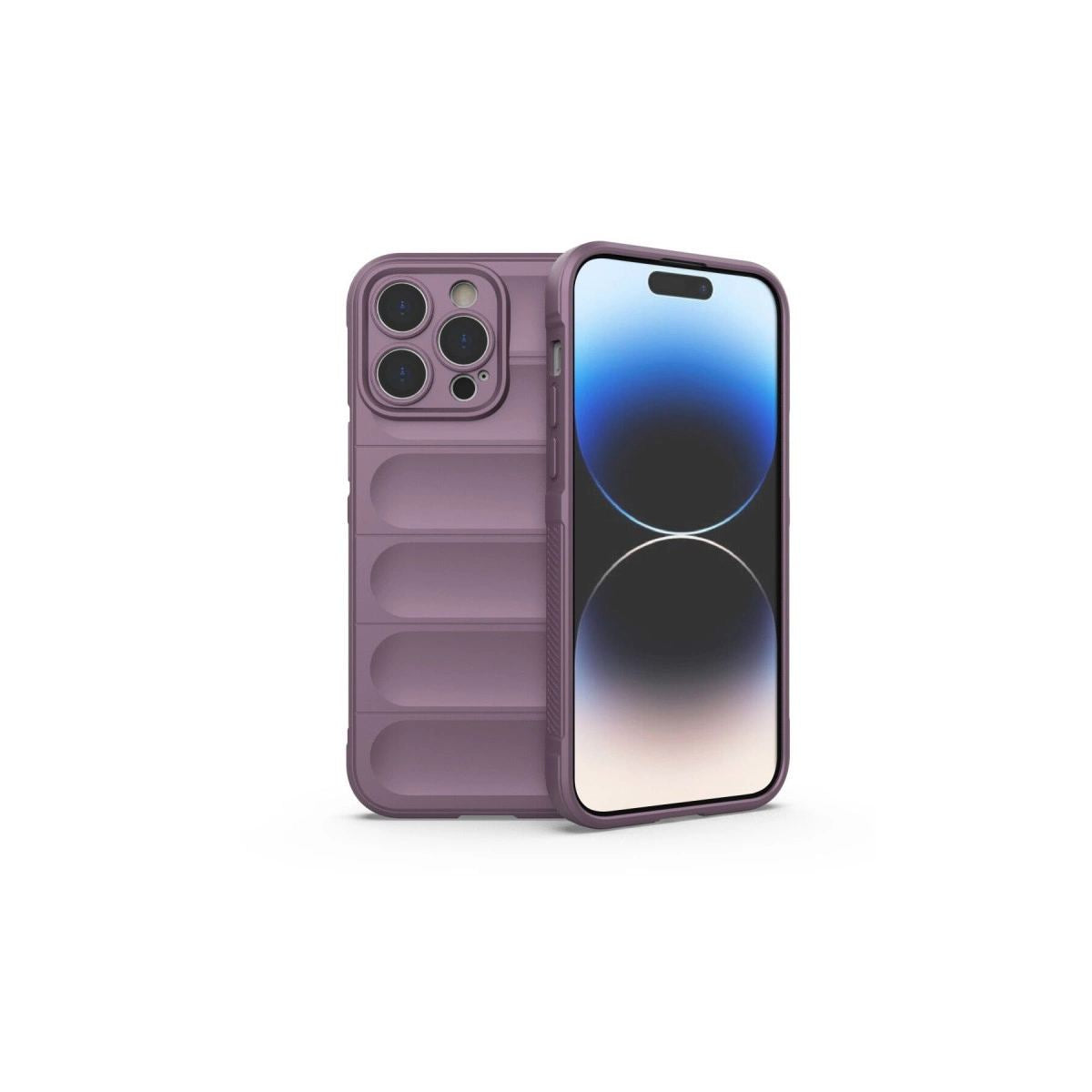 Apple İphone 15 Pro Max Kılıf Optimum Silikon - Mor