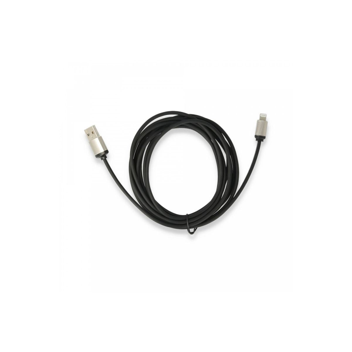 Usb To Lightning 3m Kablo - Siyah