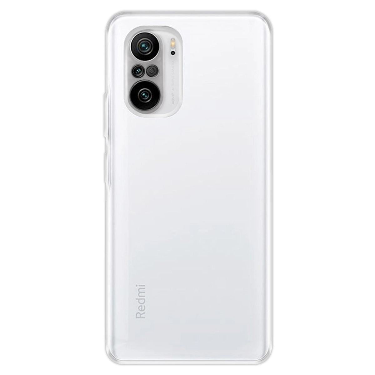 Xiaomi Poco F3 Kılıf Deluxe 2mm Şeffaf Silikon - Şeffaf