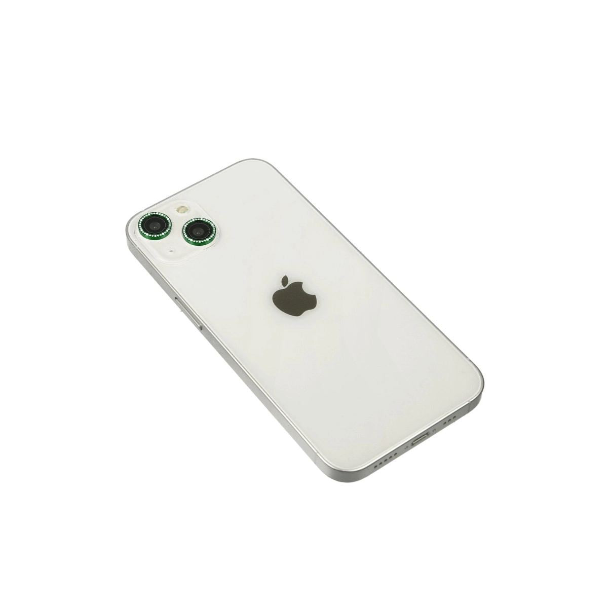Apple İphone 14 Diamond Kamera Lens - Yeşil