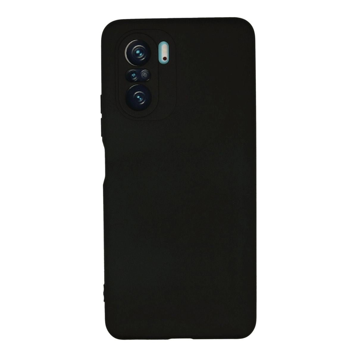 Xiaomi Poco F3 Kılıf Nano İçi Kadife Silikon - Siyah