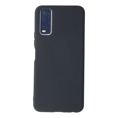 Vivo Y11s Kılıf Nano İçi Kadife Silikon - Gri