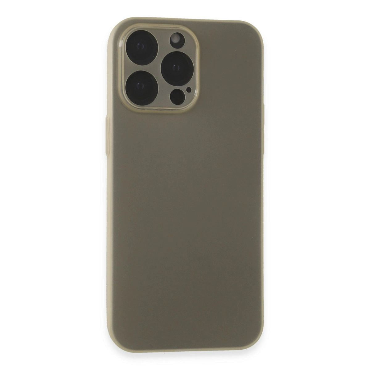Apple İphone 15 Pro Kılıf Puma Silikon - Titan Gri