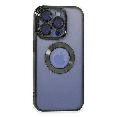 Apple İphone 15 Pro Kılıf Slot Silikon - Köknar Yeşili