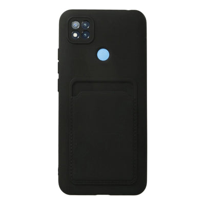 Xiaomi Redmi 9c Kılıf Kelvin Kartvizitli Silikon - Siyah