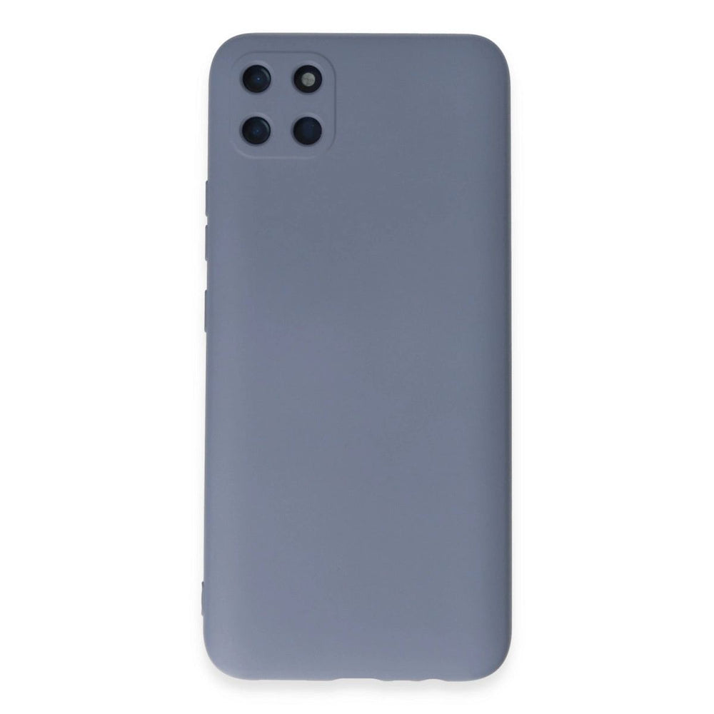 Realme C11 Kılıf Nano İçi Kadife Silikon - Gri