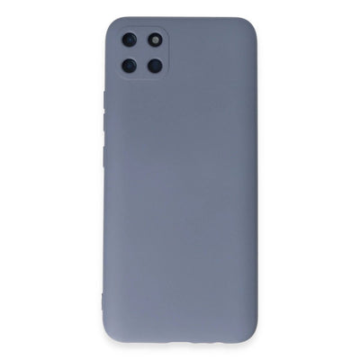 Realme C11 Kılıf Nano İçi Kadife Silikon - Gri