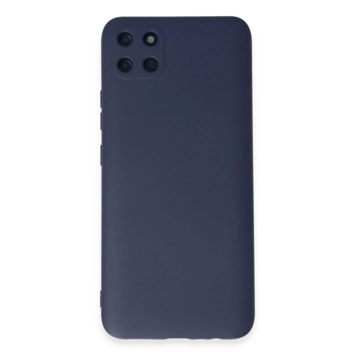 Realme C11 Kılıf Nano İçi Kadife Silikon - Lacivert