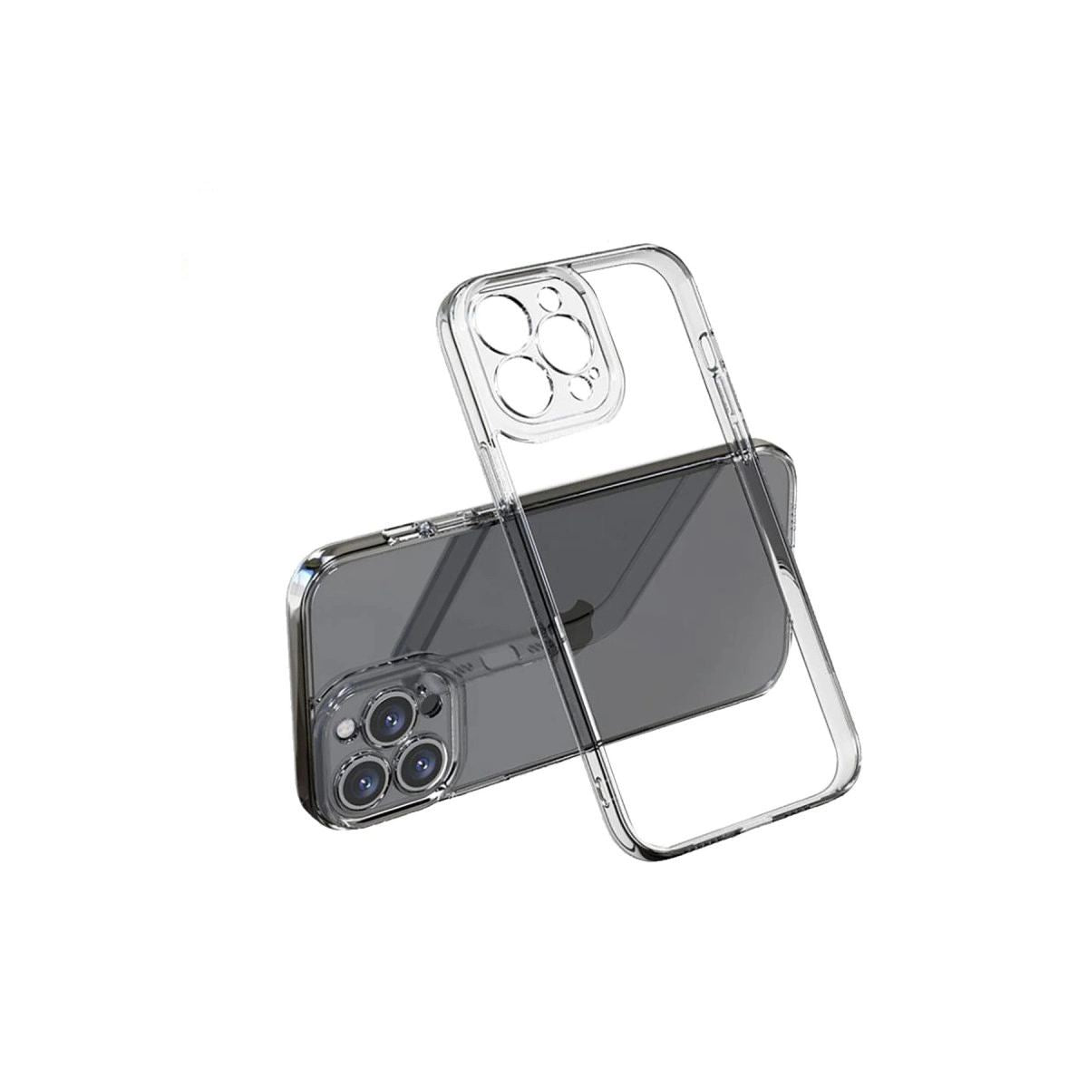 Apple İphone 15 Pro Max Kılıf Lüx Şeffaf Silikon