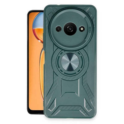 Xiaomi Redmi A3 4g Kılıf Lincoln Silikon - Koyu Yeşil