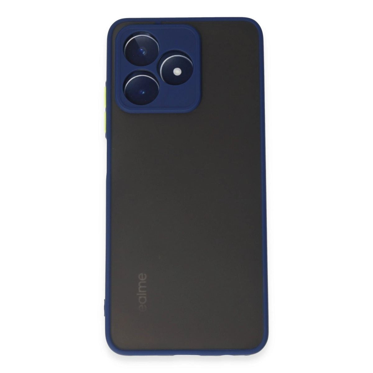 Realme C53 Kılıf Montreal Silikon Kapak - Lacivert