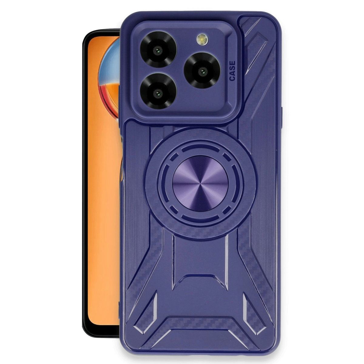 General Mobile Era 50 Kılıf Lincoln Silikon - Lacivert