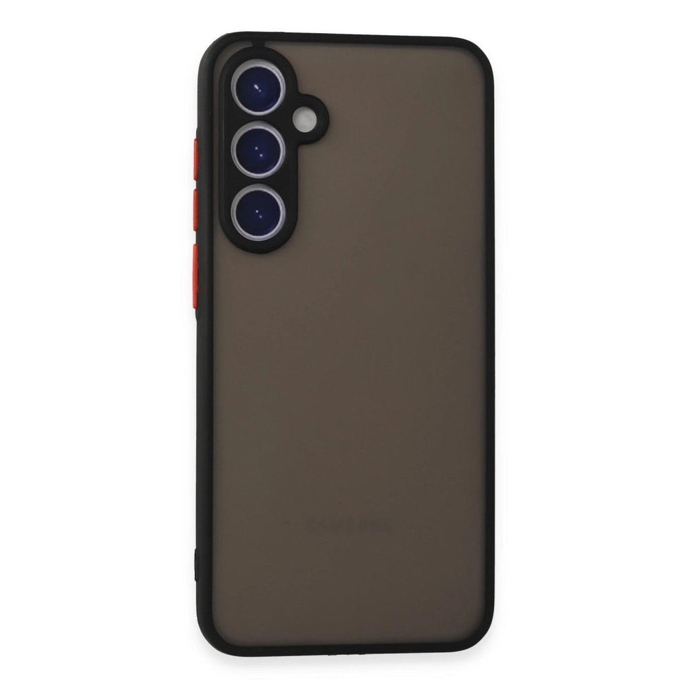 Samsung Galaxy S23 Fe Kılıf Montreal Silikon Kapak - Siyah