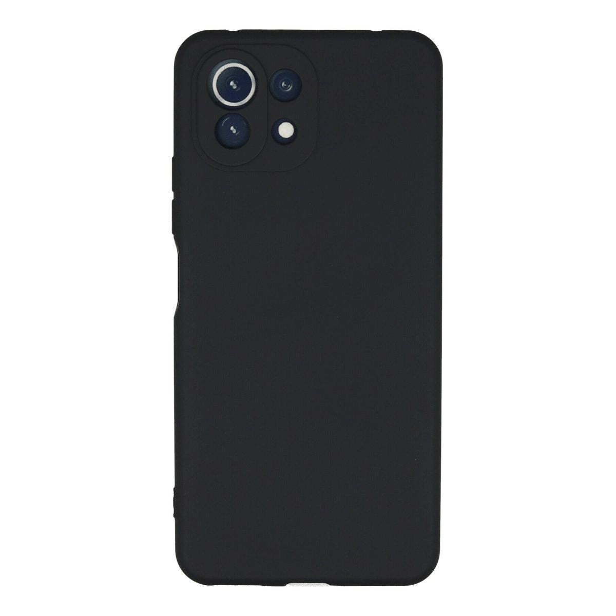 Xiaomi Mi 11 Lite Kılıf Nano İçi Kadife Silikon - Lacivert