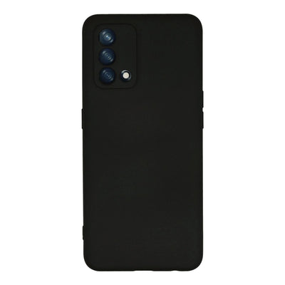 Oppo A74 4g Kılıf Nano İçi Kadife Silikon - Siyah