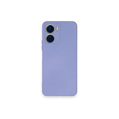 Vivo Y16 Kılıf Nano İçi Kadife Silikon - Lila