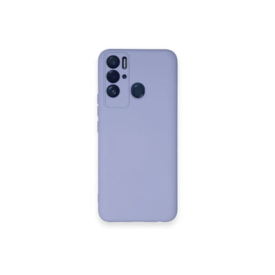 Tecno Pova Neo Kılıf Nano İçi Kadife Silikon - Lila