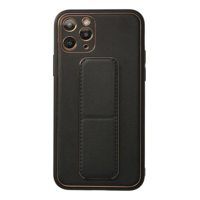 Apple İphone 11 Pro Kılıf Coco Deri Standlı Kapak - Siyah