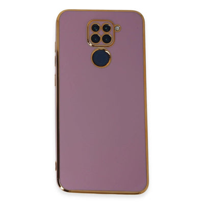 Xiaomi Redmi Note 9 Kılıf Volet Silikon - Mor